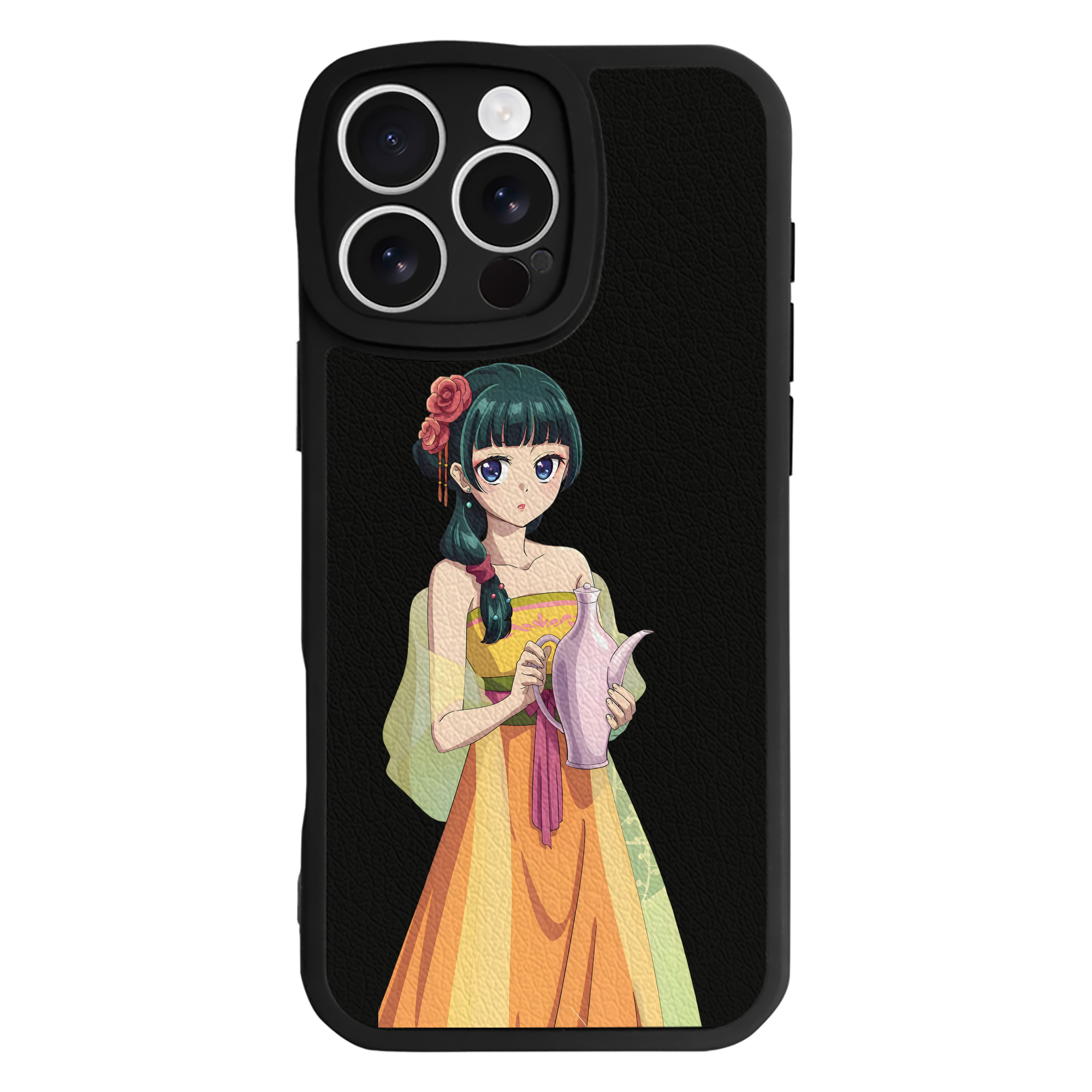 薬屋のひとりごと The Apothecary Diaries 【iPhone 16シリーズ対応】シリコンスマホケース（レザー調） 材質：シリコン